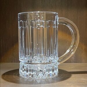 Tiffany & Co. Crystal Beer Mug